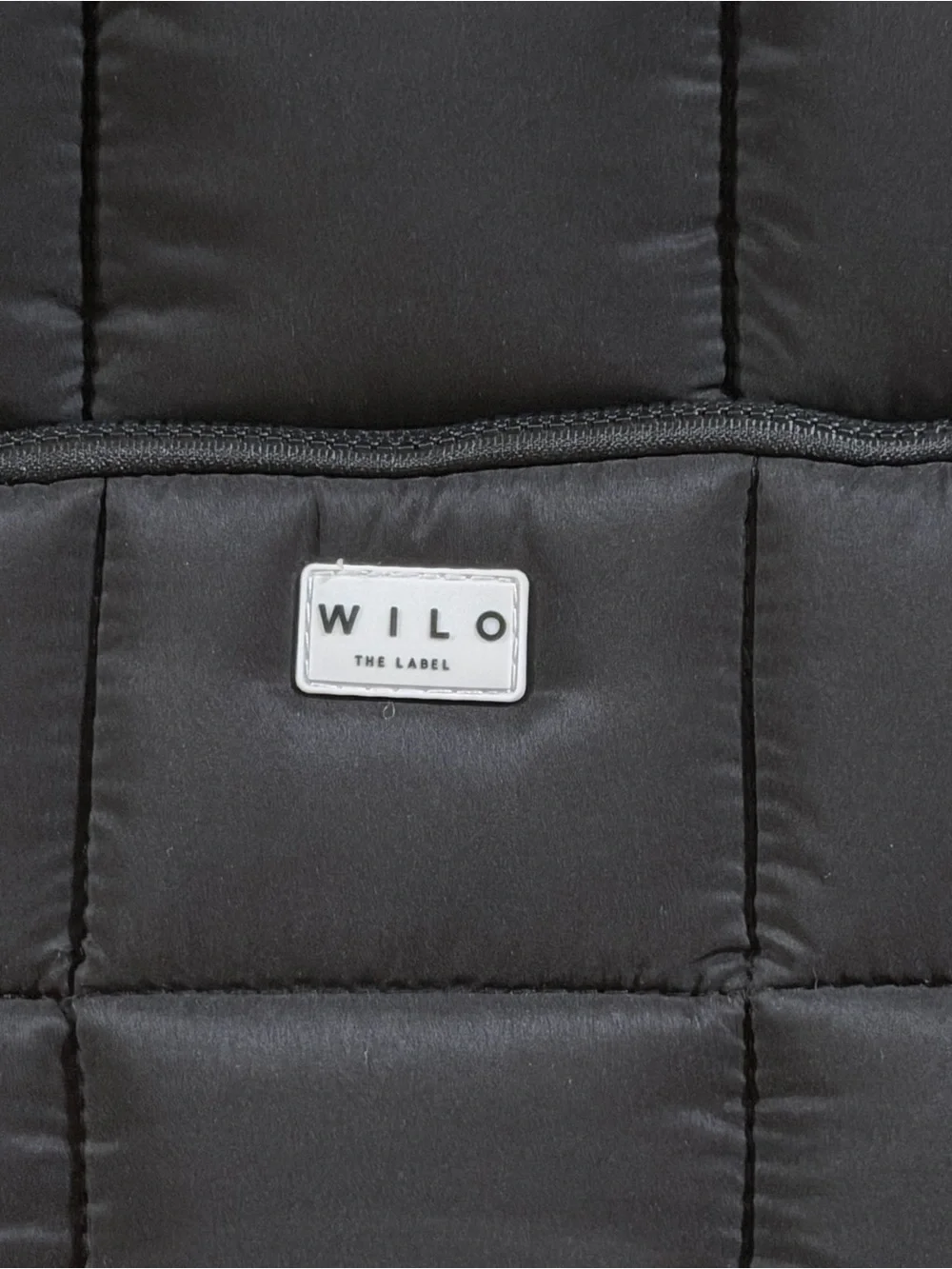 Wilo Black Quilted Men's Backpack